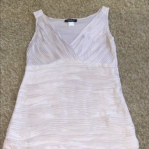 NWOT: VENUS gray wrap top size small